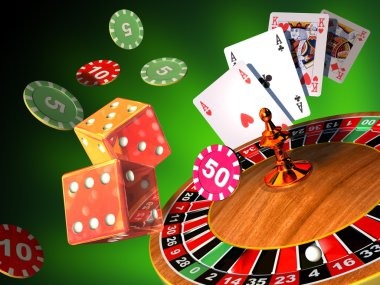 Baccarat table showing player and banker hands with outcome